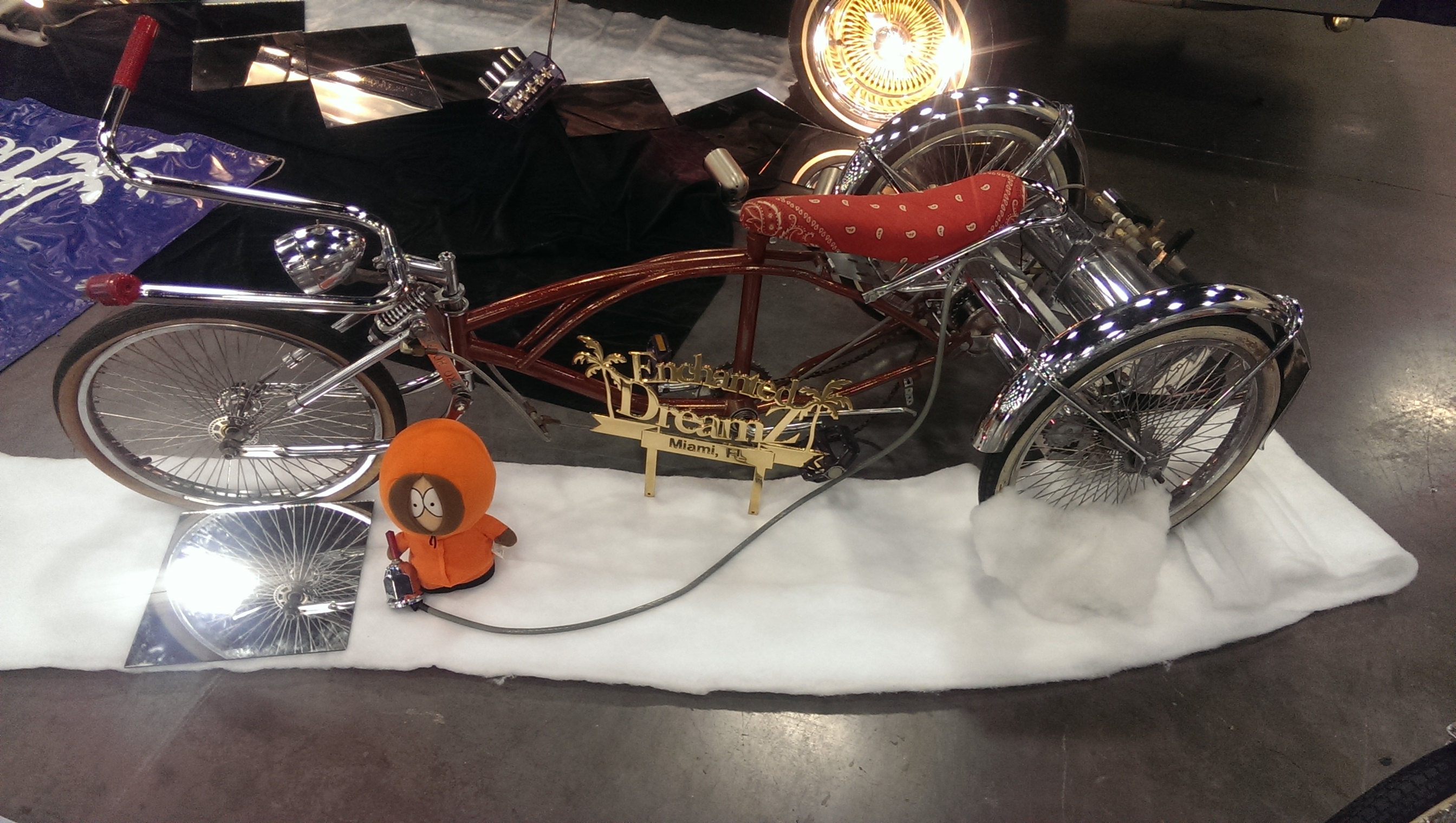 lowrider trike with hydraulics